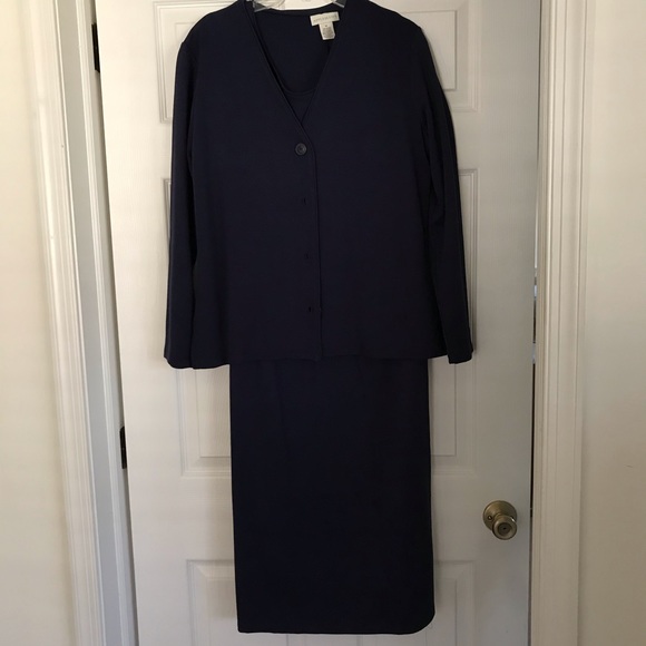 blue dress with jacket 👗 - Picture 2 of 4